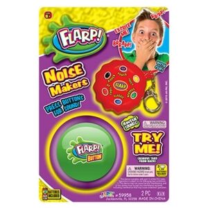 Flarp Noise Makers Toy - Red and Green